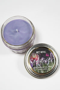 SWEET VIRTUES- Creativity- Hand Poured Soy Wax Candle