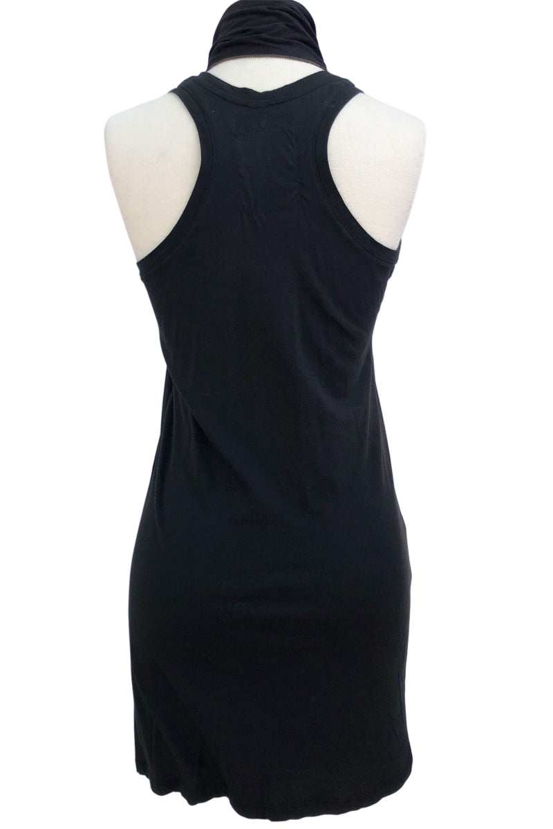 SWEET VIRTUES-Steadfast Cotton Modal Racerback Tank Dress With Sash