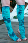 SWEET VIRTUES-Purpose Cotton Spandex Hand Dyed Stirrup Leg Warmers
