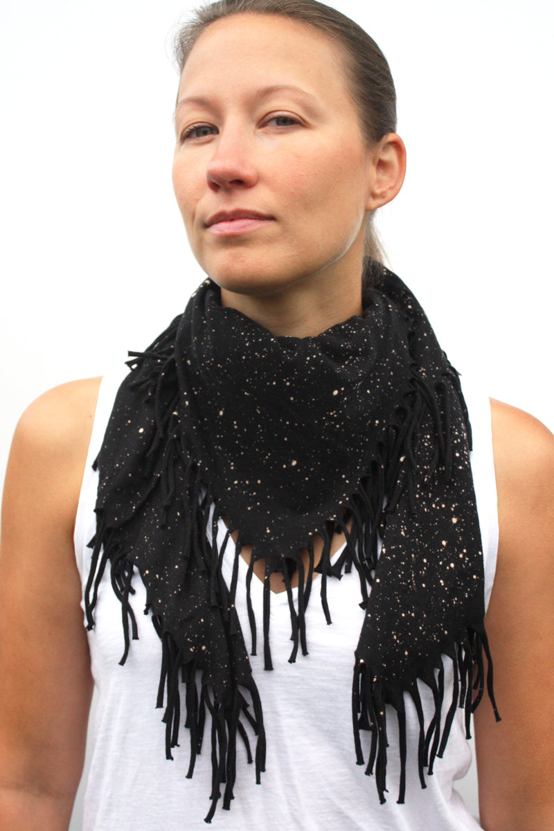 SWEET VIRTUES-Morality Cotton Jersey Bandana Scarf